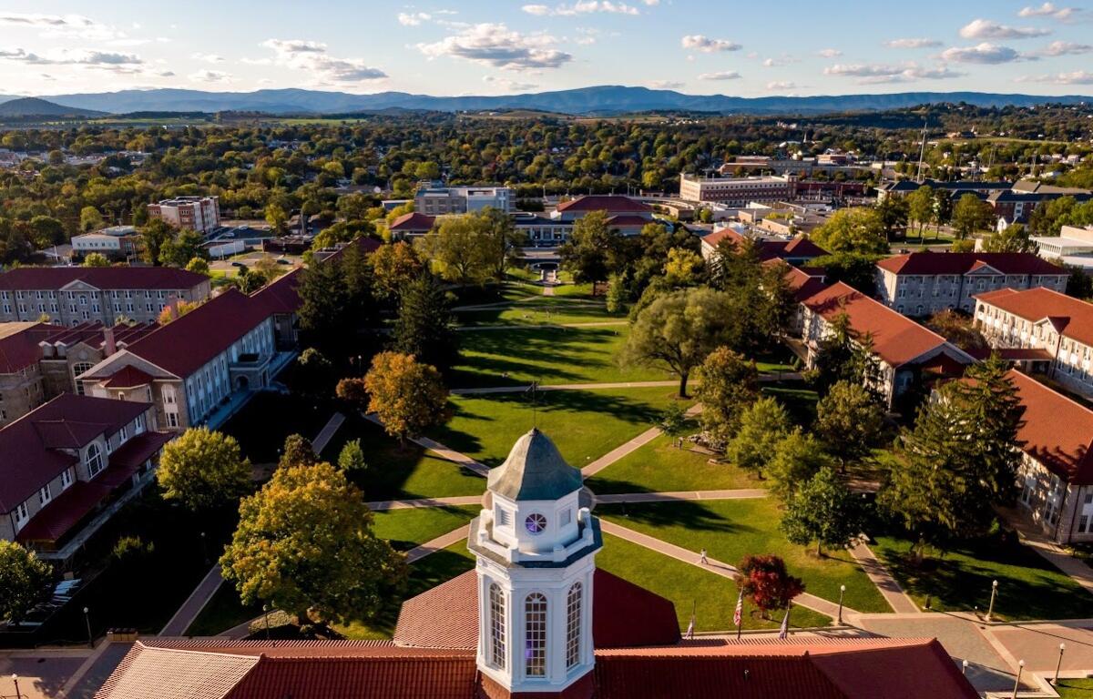 JMU drone image