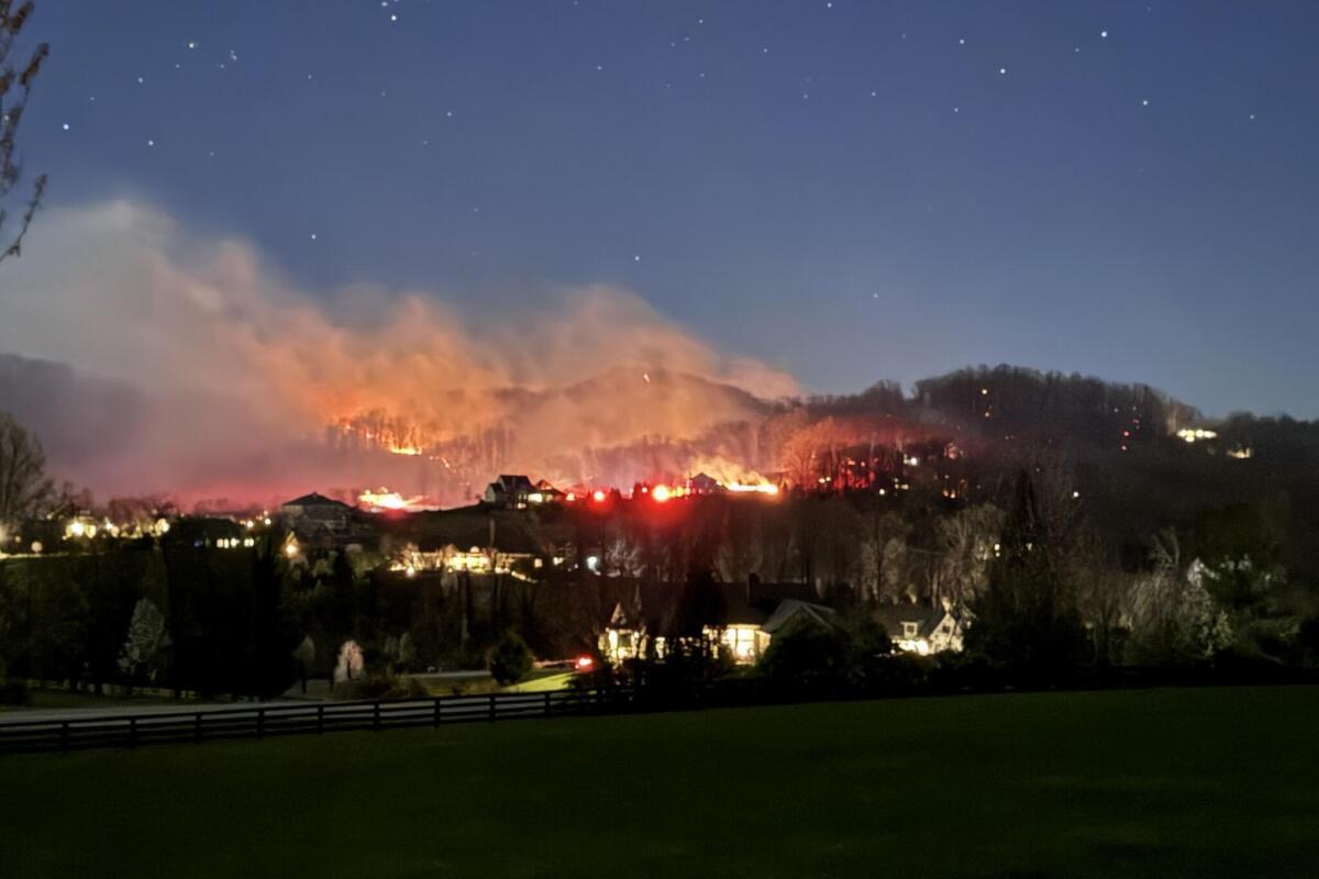 Albemarle wildfire