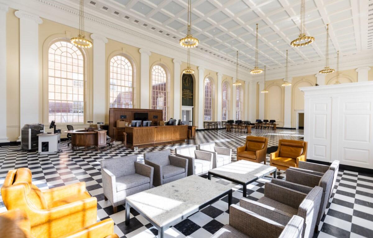 Edgar Shannon Library interior