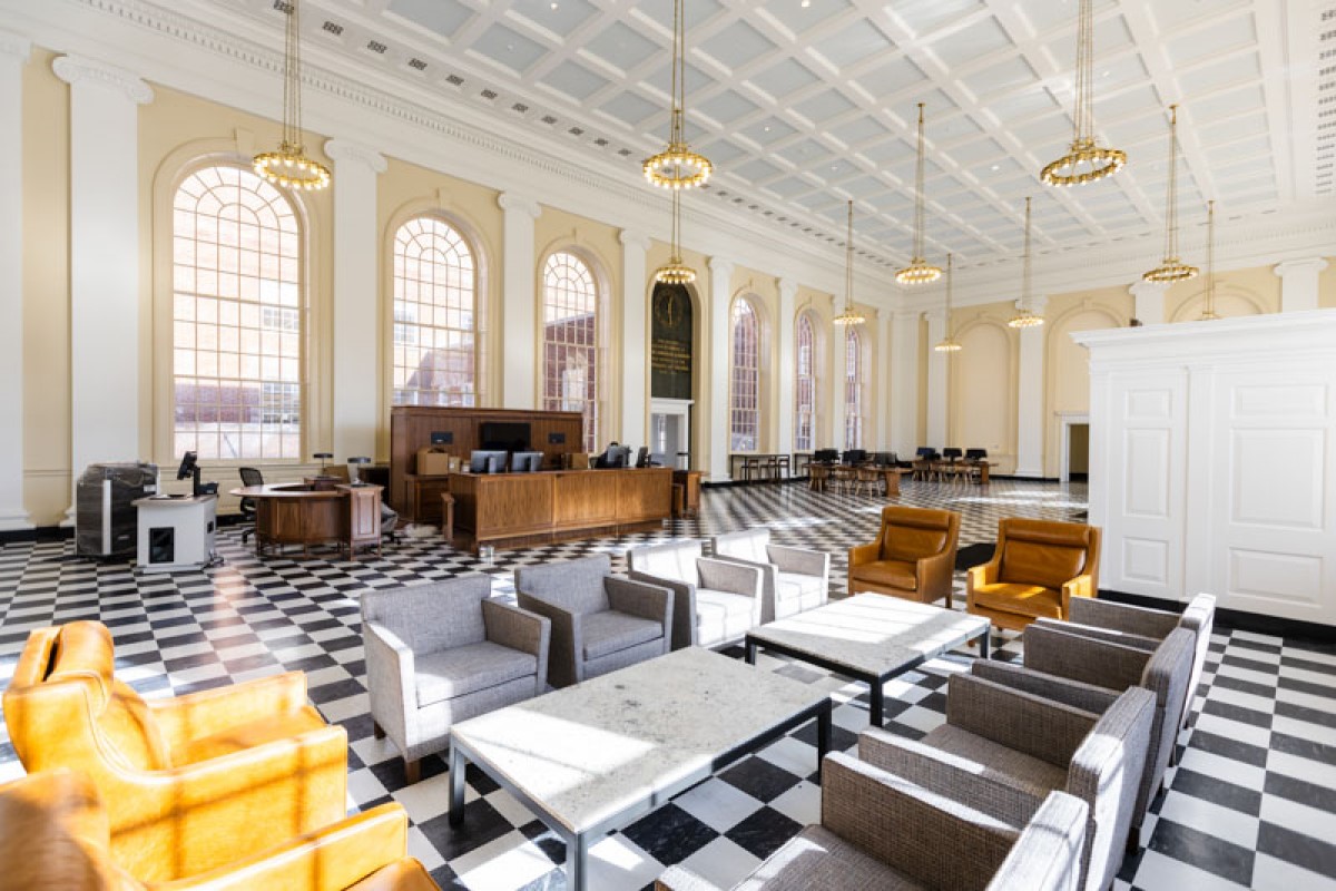 Edgar Shannon Library interior