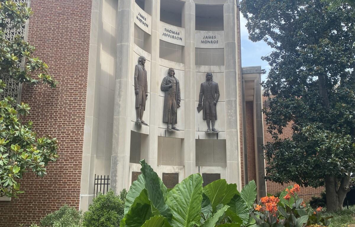 Charlottesville City Hall facade