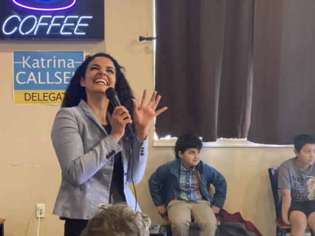 Del. Katrina Callsen (D)-Charlottesville