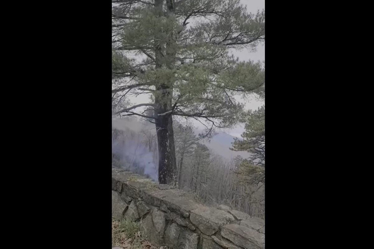 Smolder along Skyline Drive
