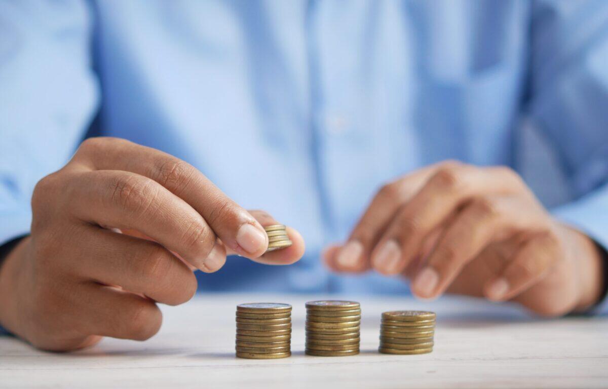 saving money carefully