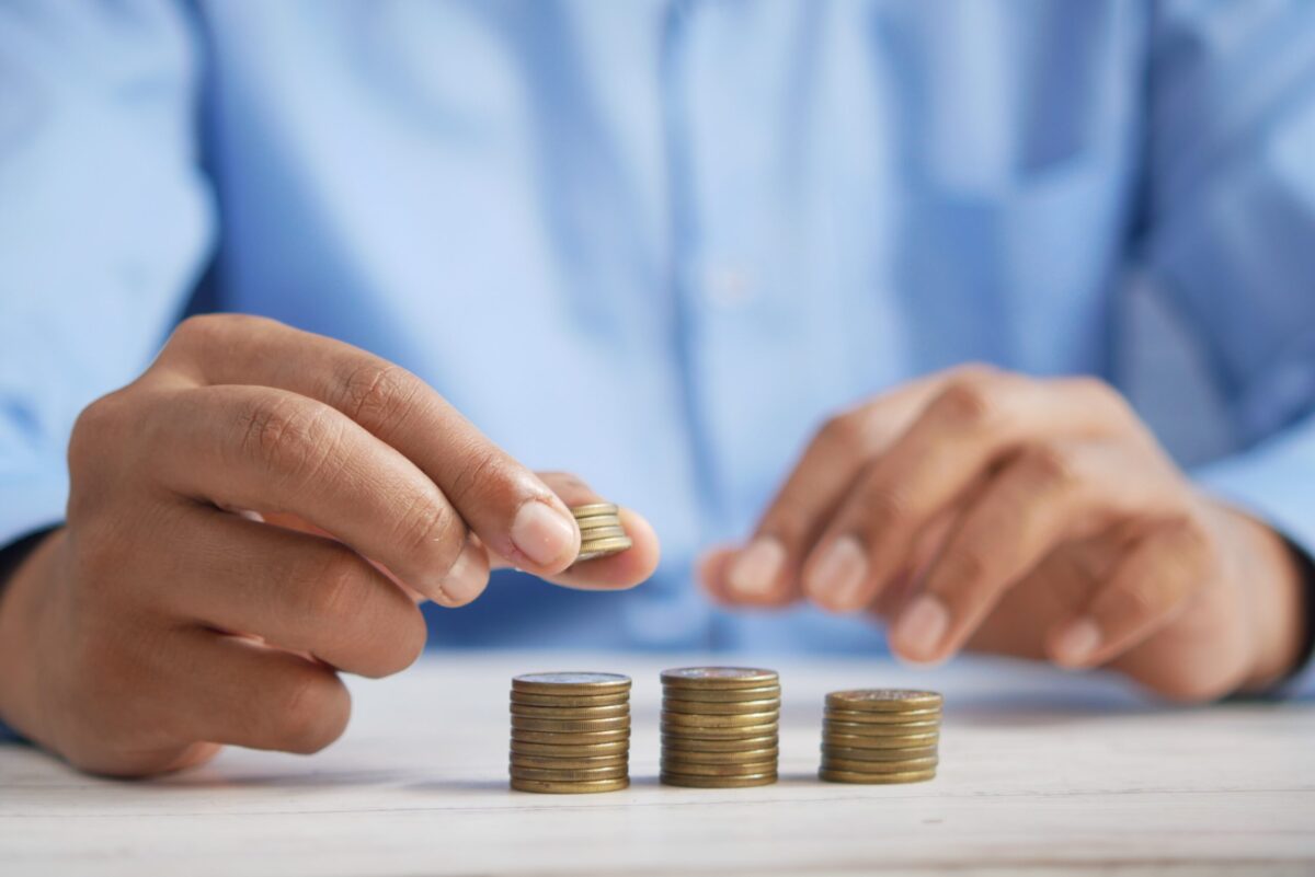 saving money carefully