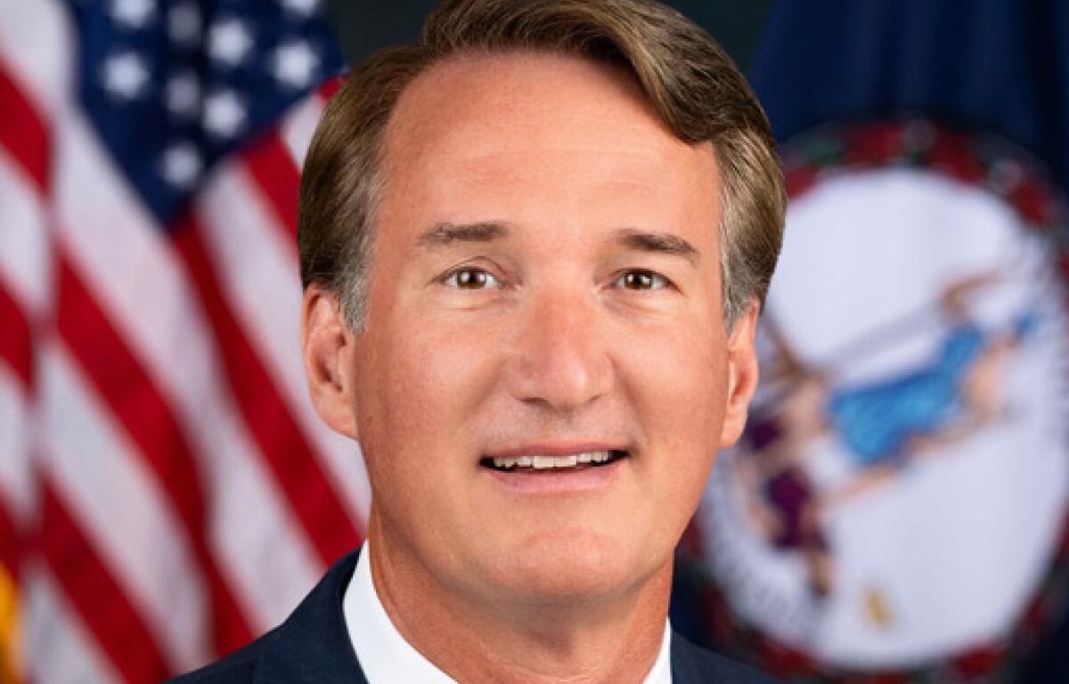 Governor Glenn Youngkin official portrait