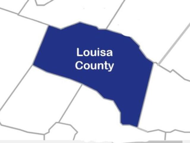 Louisa County map
