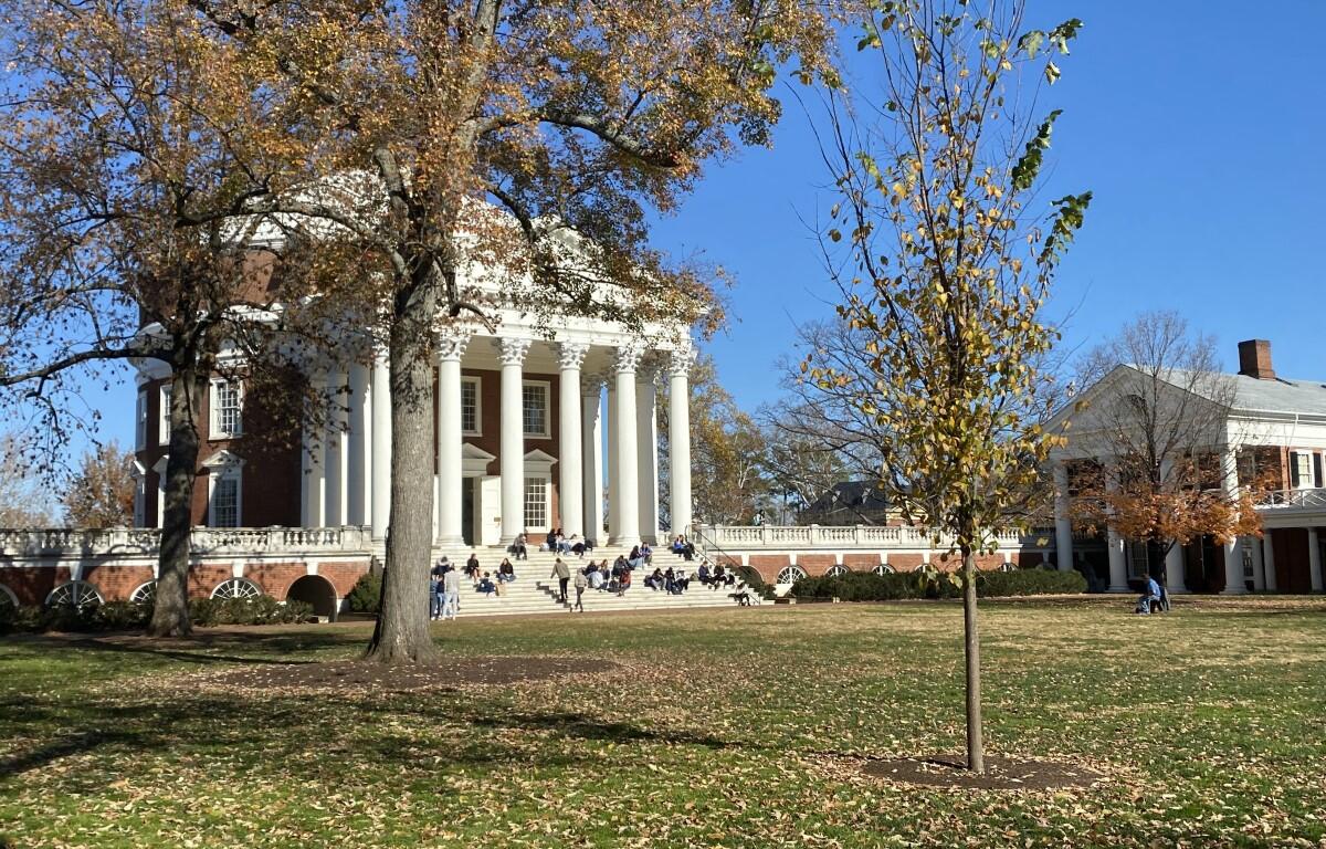 UVa Lawn Rotunda and pavilion