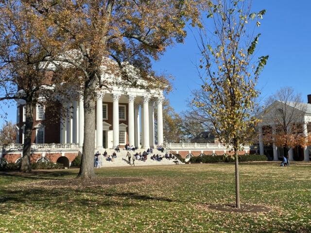 UVa Lawn Rotunda and pavilion