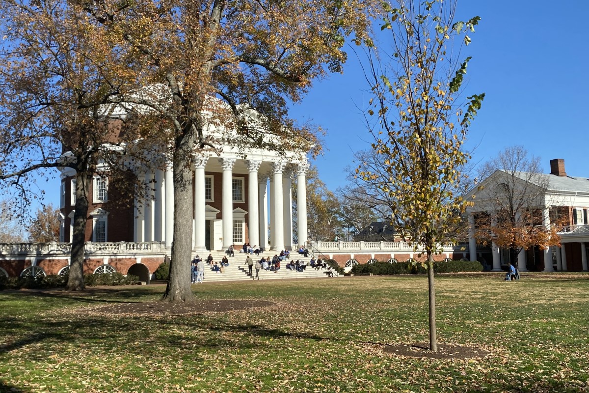 UVa Lawn Rotunda and pavilion