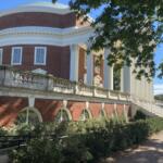 UVa Rotunda closeup from West Lawn view