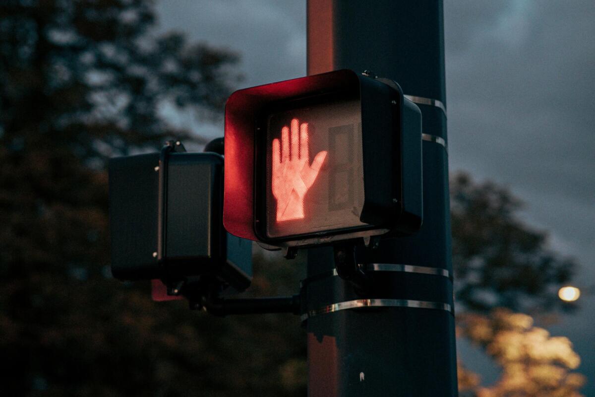 crosswalk sign
