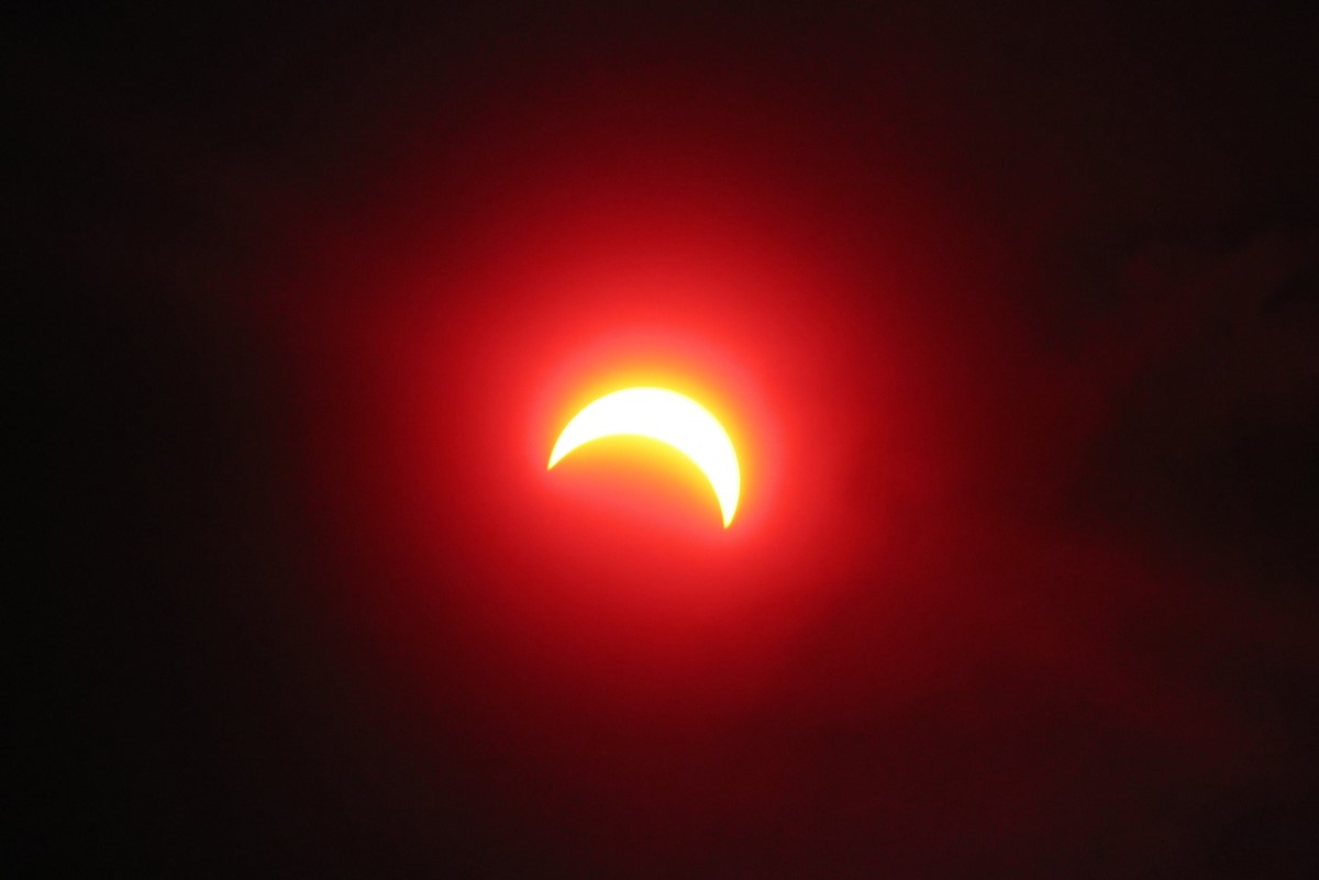 partial solar eclipse