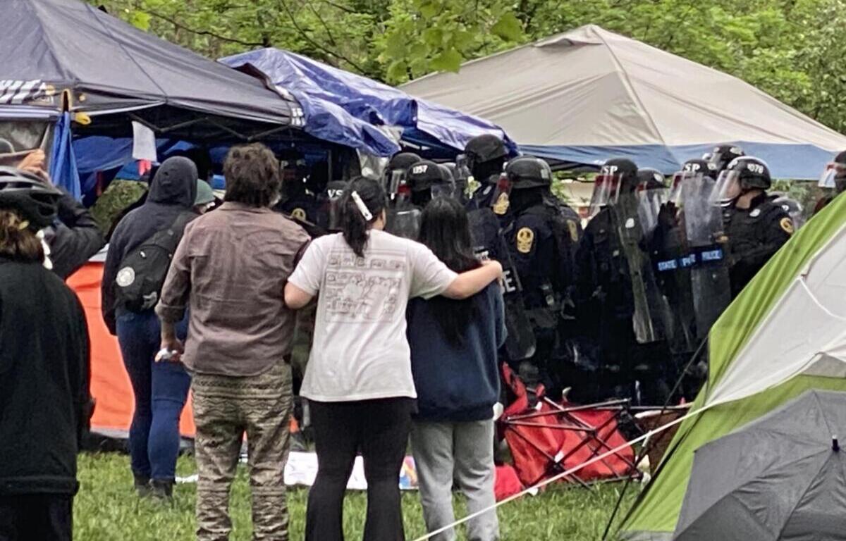 uva encampment May 4