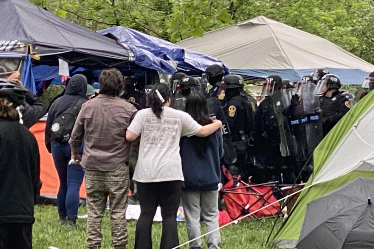 uva encampment May 4