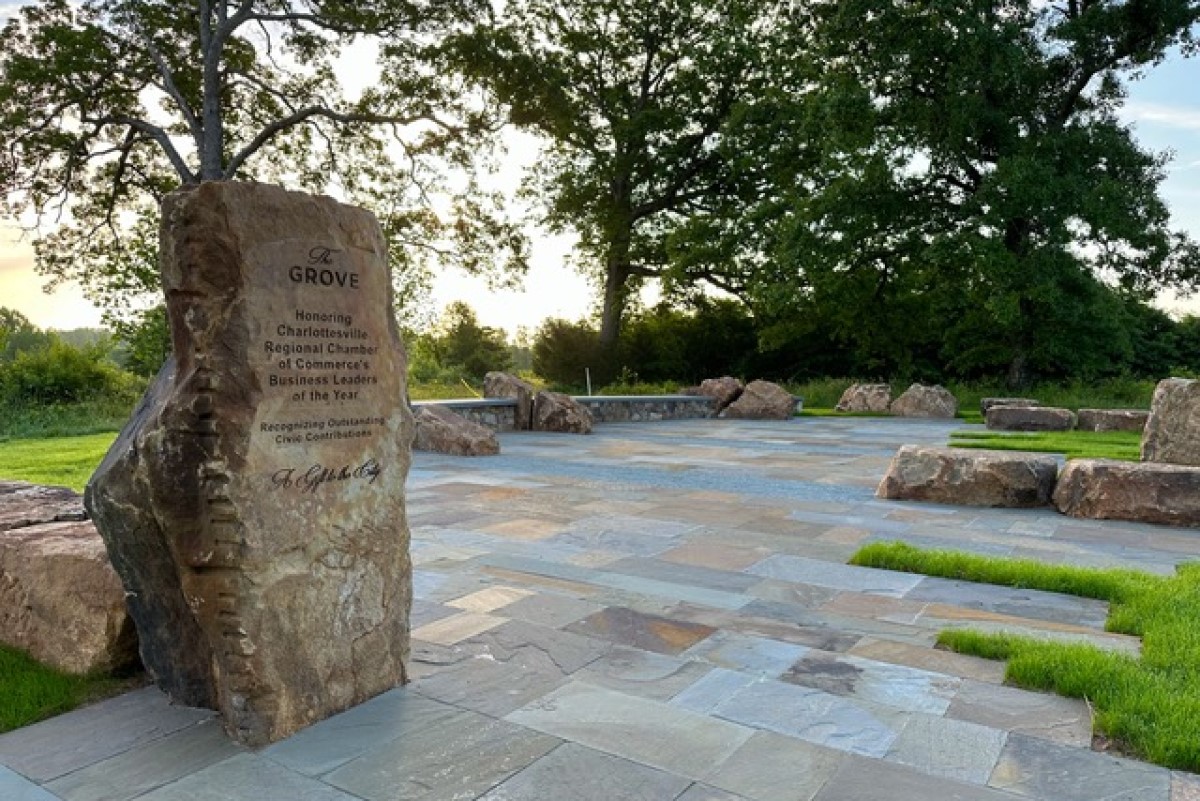 Charlottesville Regional Chamber of Commerce dedicates The Grove at McIntire Park