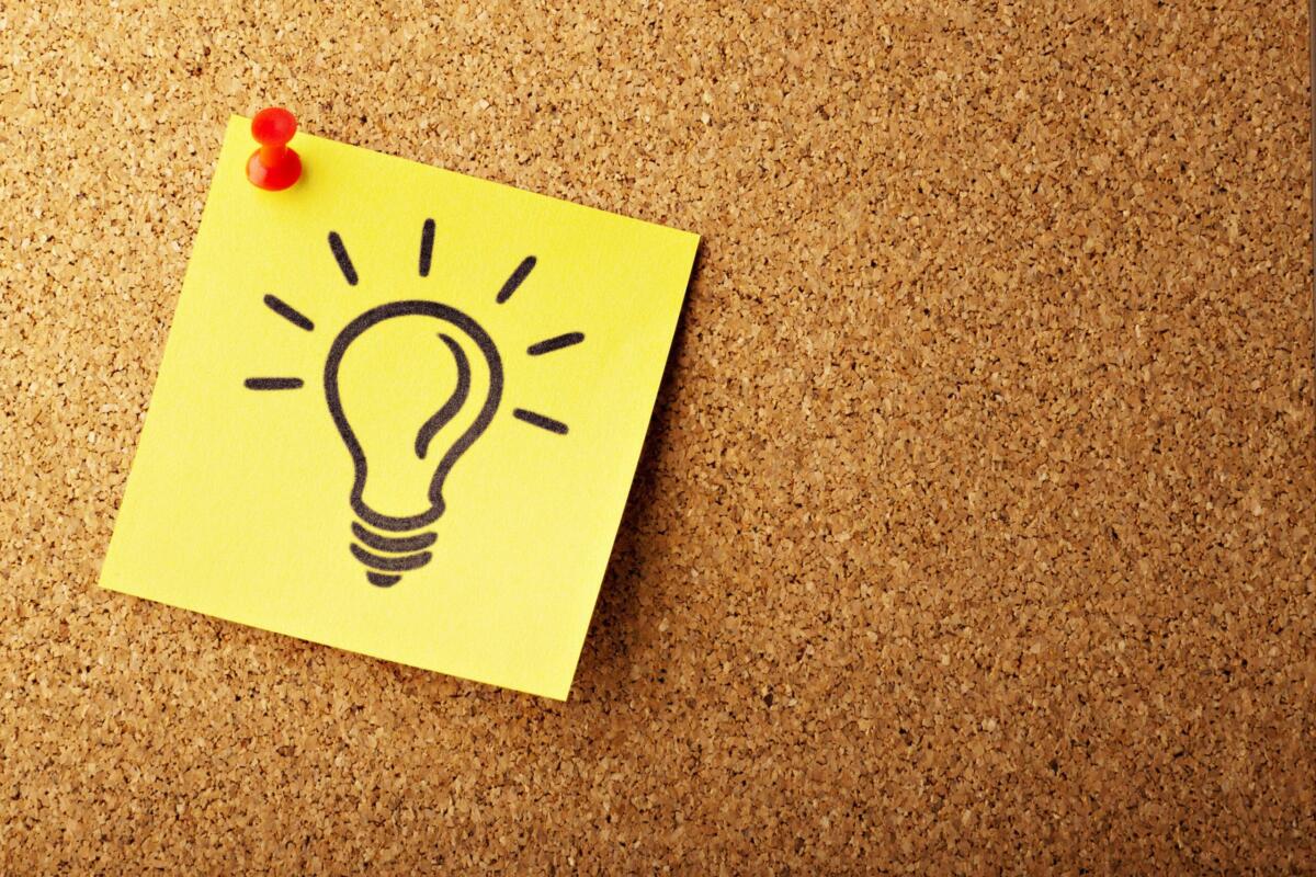light bulb idea