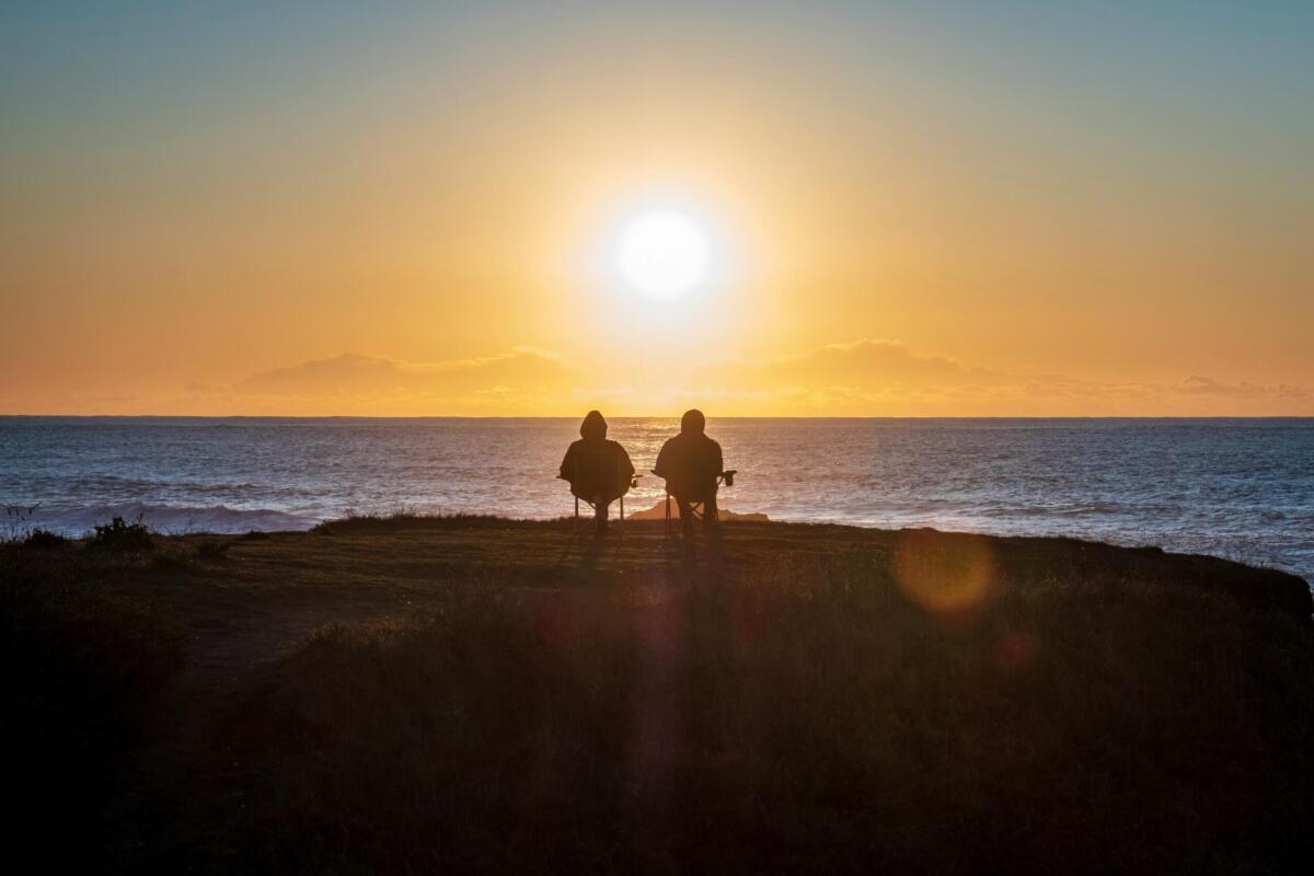 retirement by sunset