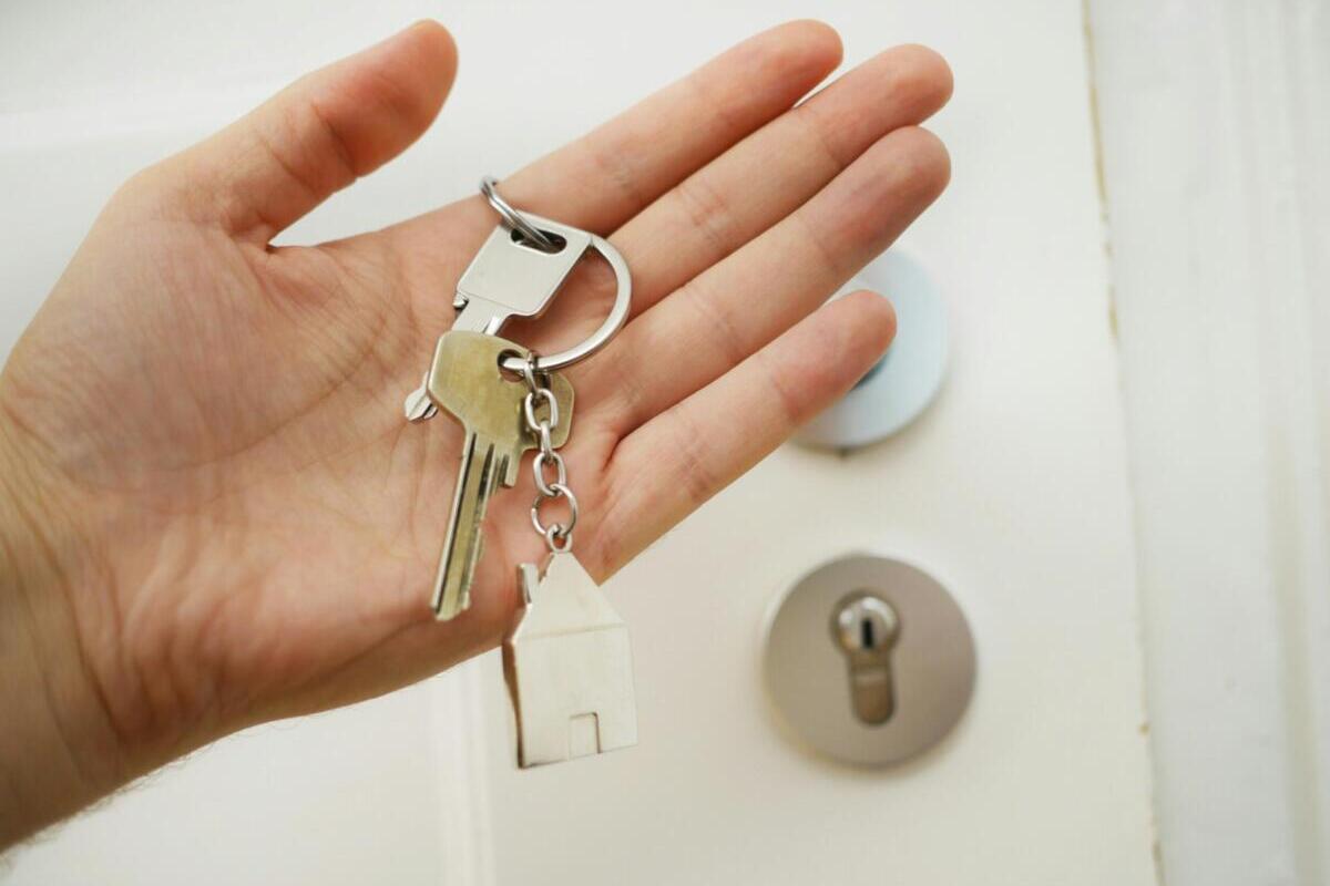 keys to a new house
