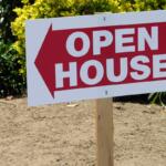 Open house sign