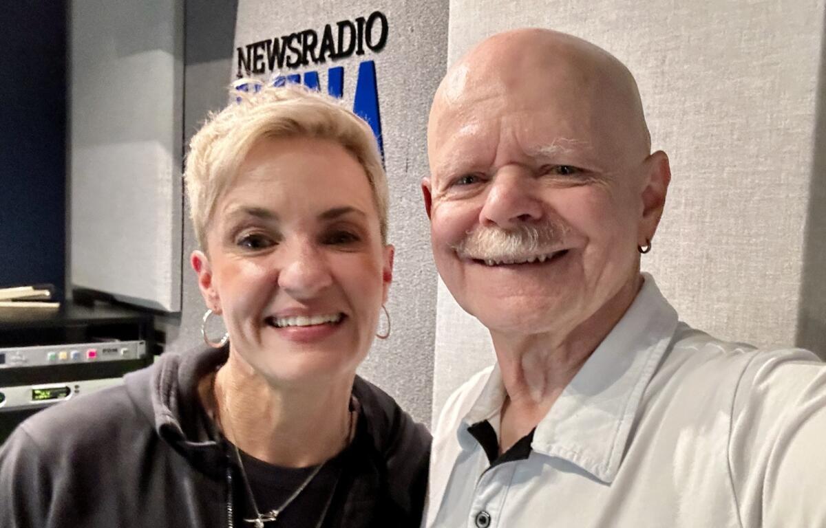 Courteney Stuart and Chuck Moran
