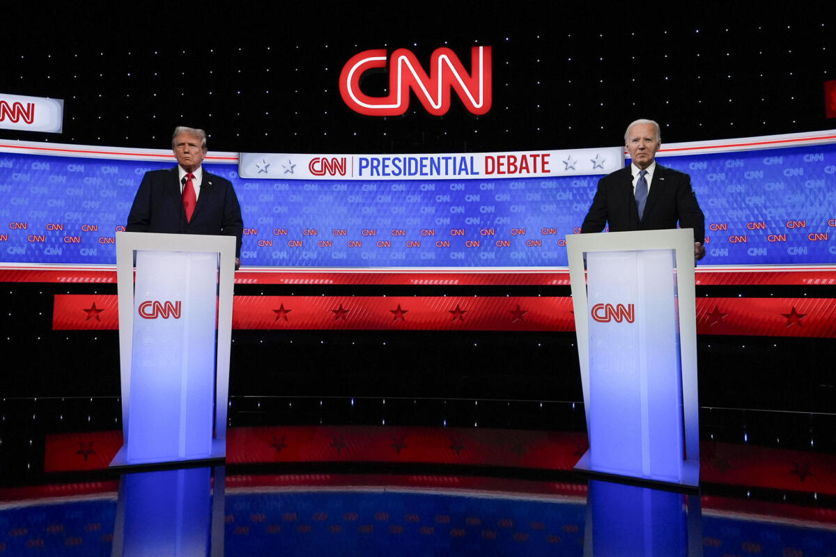 Biden Trump June 2024 debate
