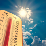 thermometer under the sun