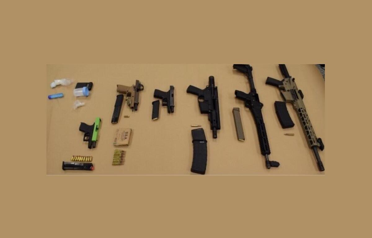 Cville seized firarms