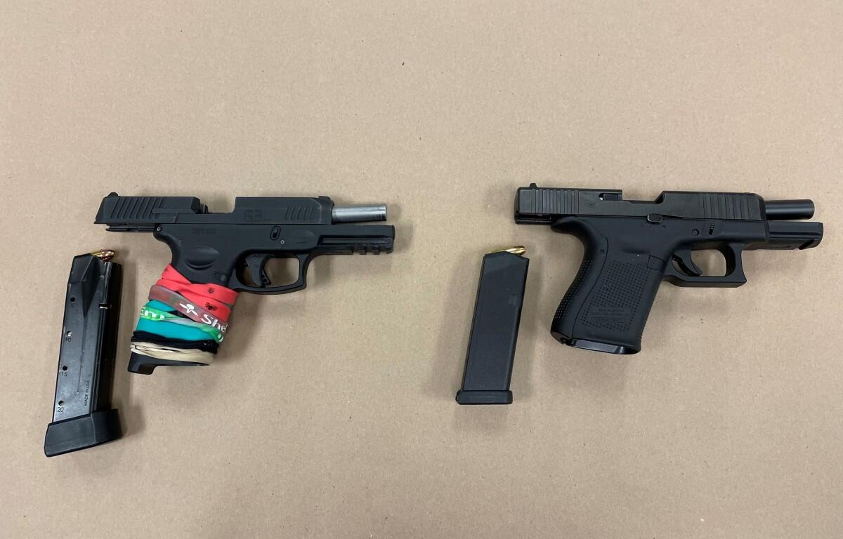 recovered firearms