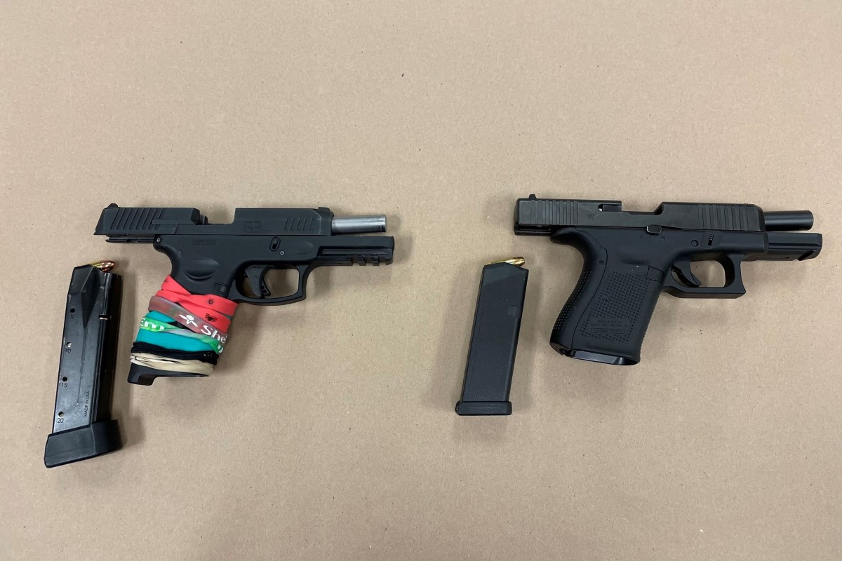 recovered firearms