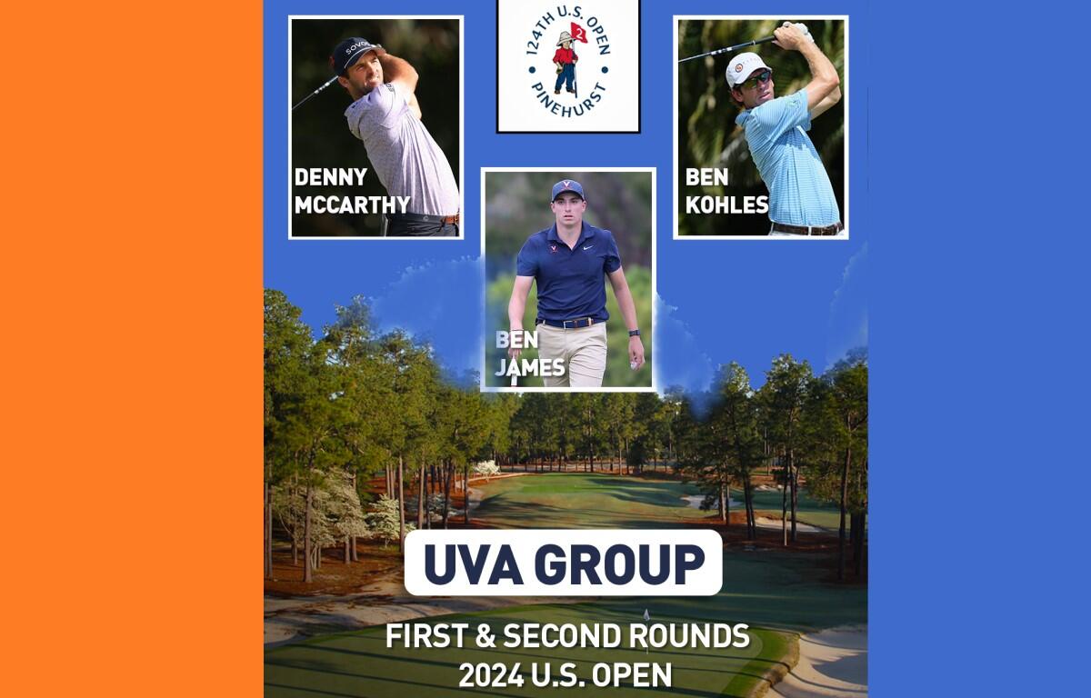 UVA US Open golf pairing