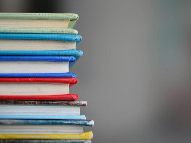 stack of books