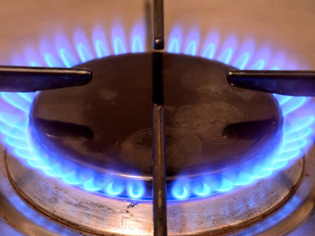 natural gas stove burner