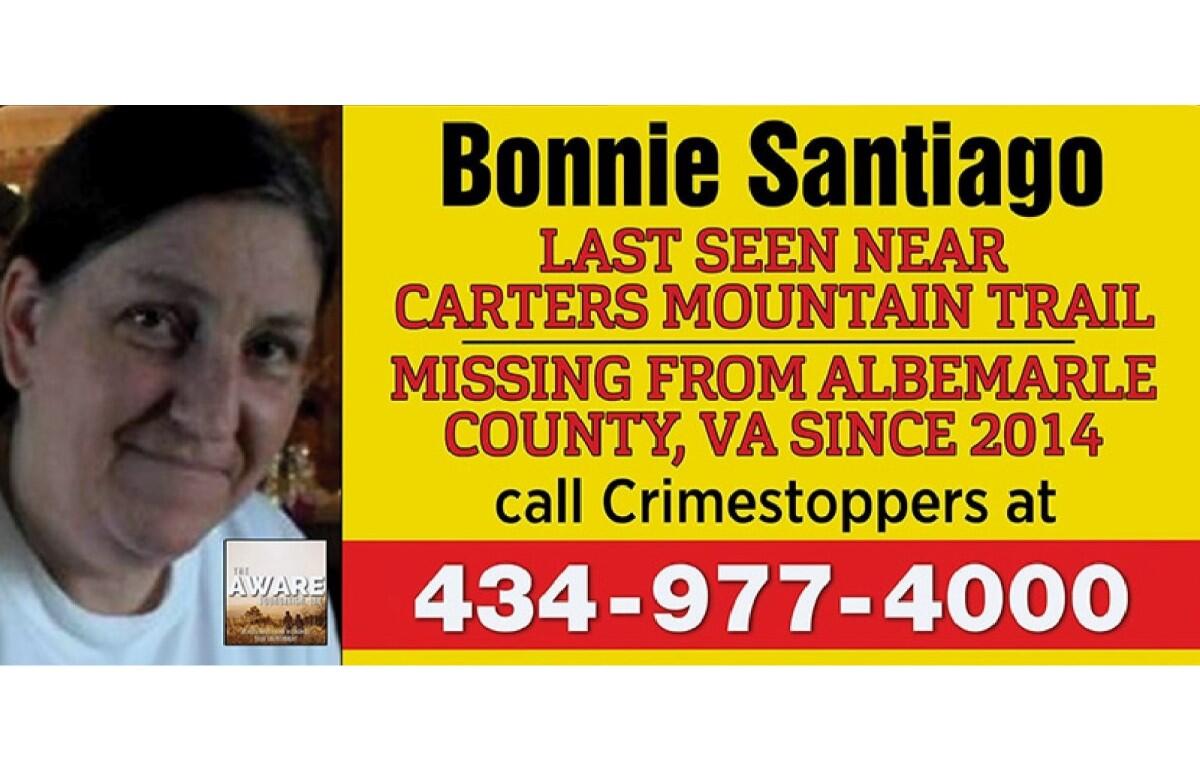 Bonnie Santiago 10 years missing