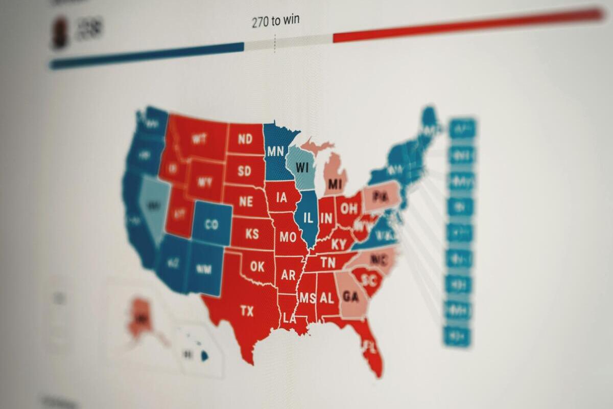electoral college map