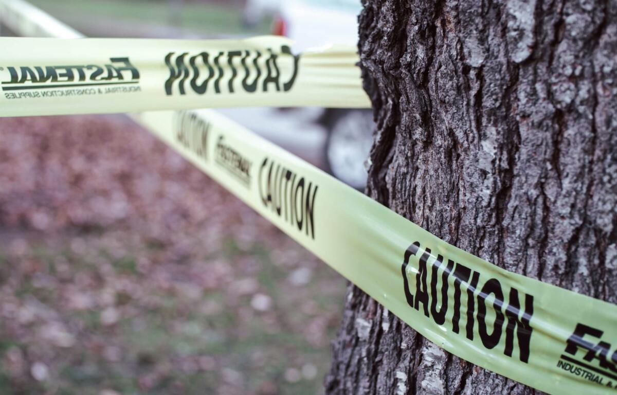 crime scene tape