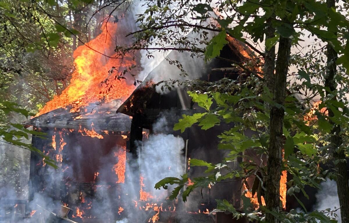 Haversack Road fire