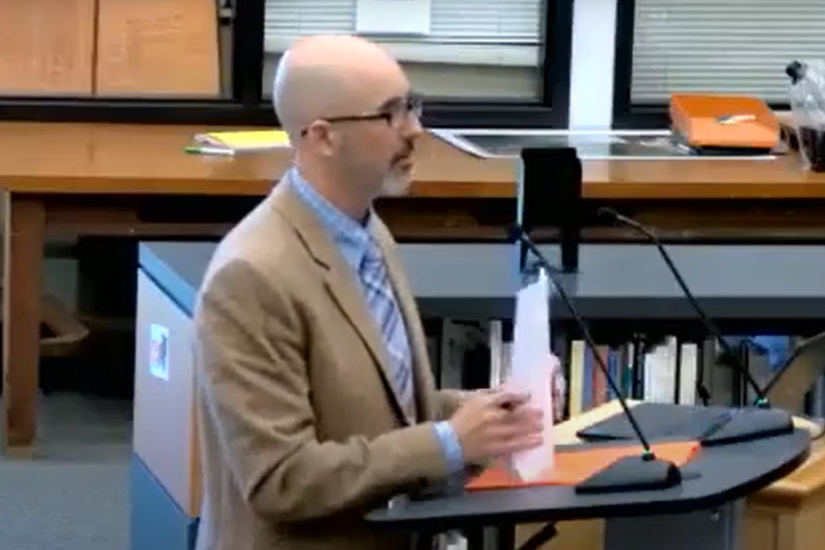 CHS Principal Justin Malone