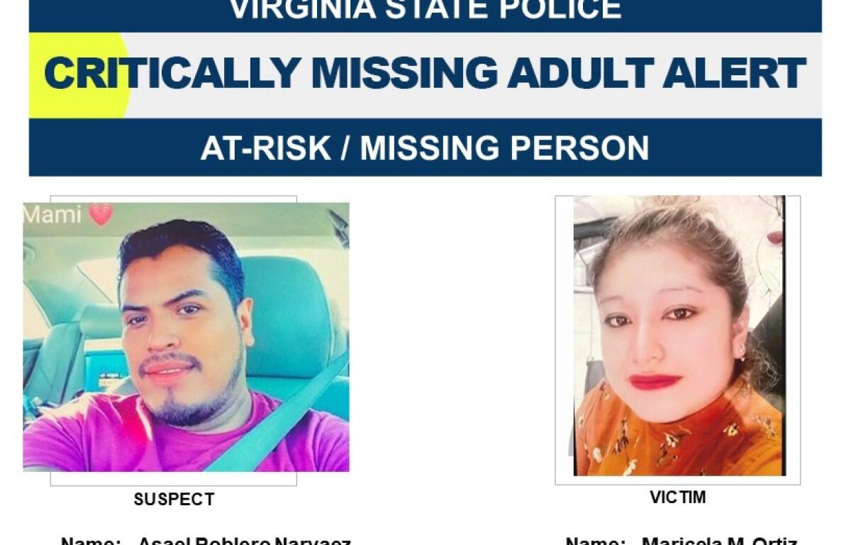 Missing Culpeper woman poster