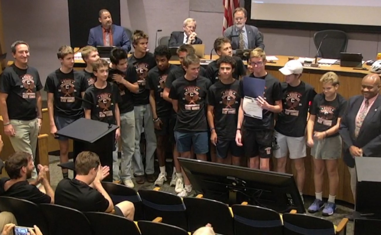 CHS boys tennis team
