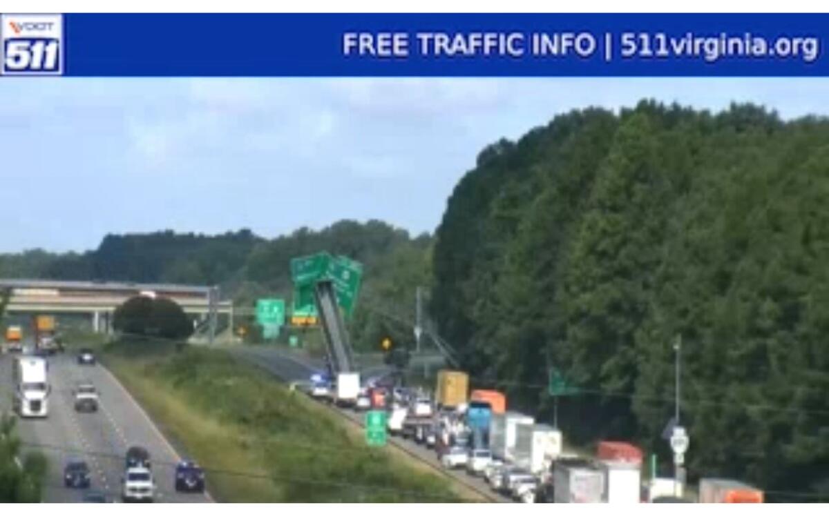 I64 eastern Henrico crash