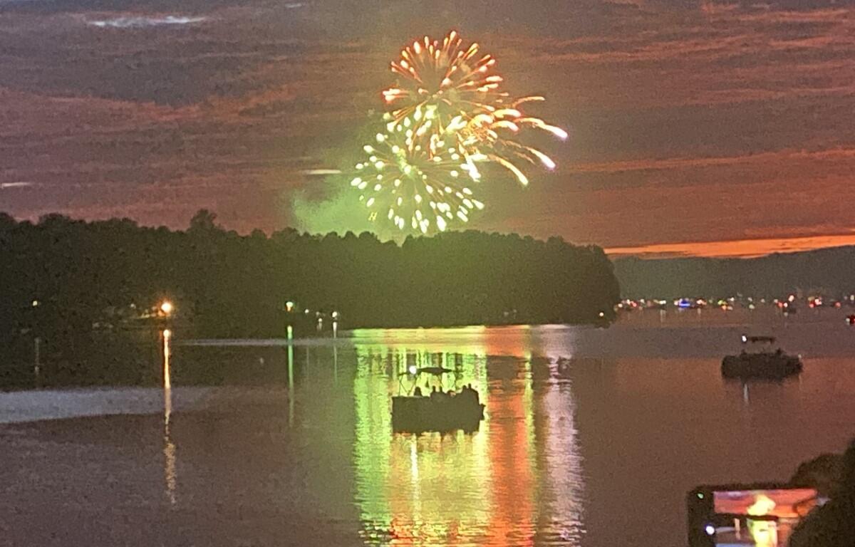 Lake Monticello fireworks