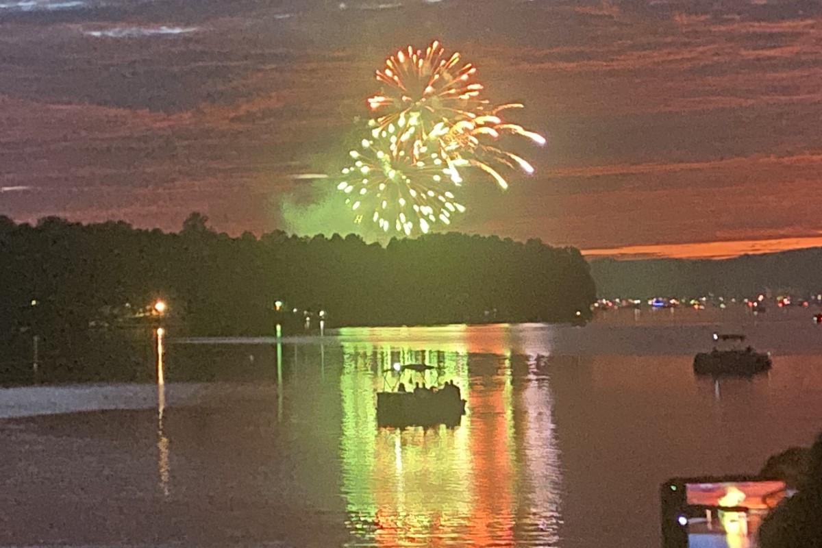 Lake Monticello fireworks