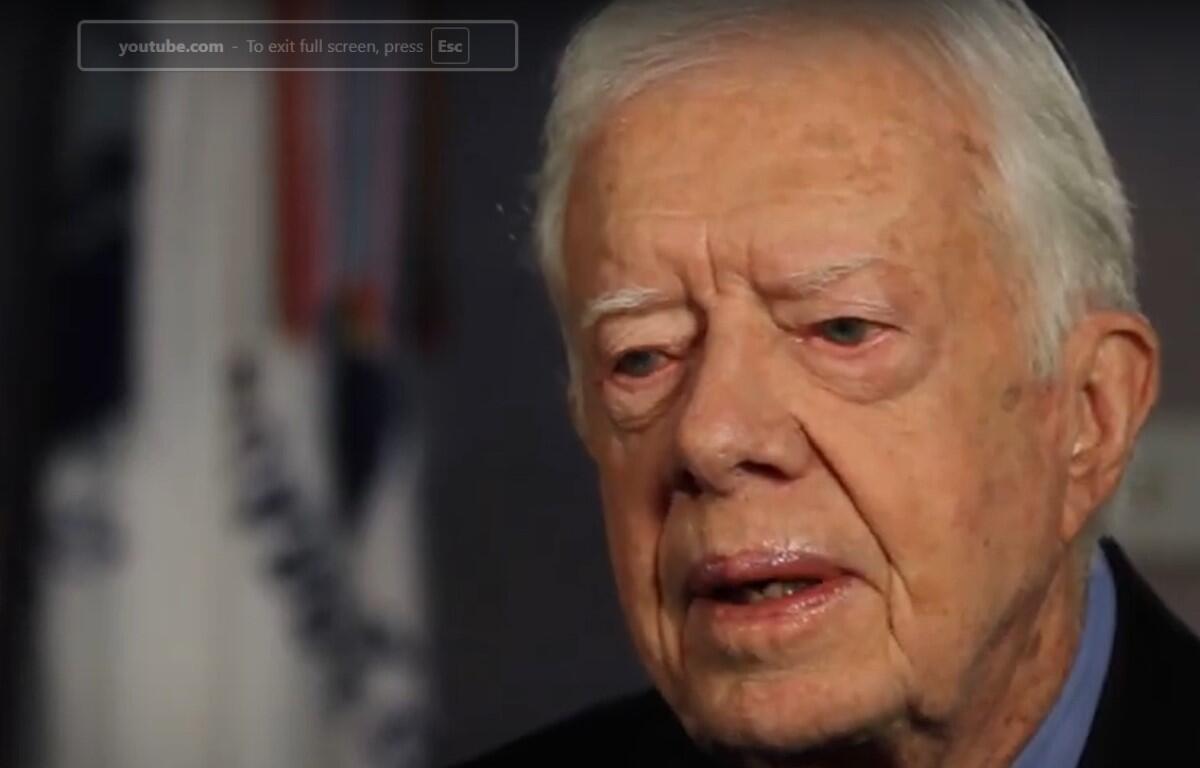former President Jimmy Carter