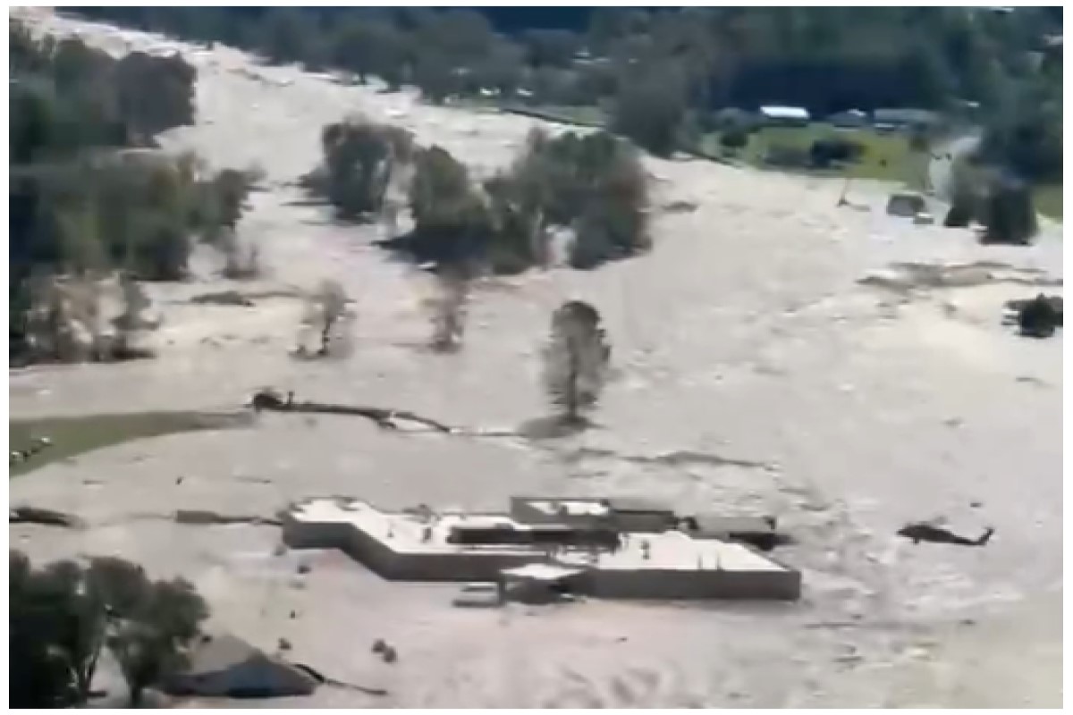 flooded Unicoi hospital