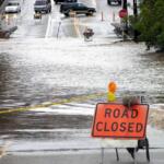 flooded street