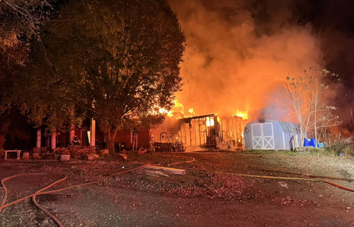 Marshall Road fire