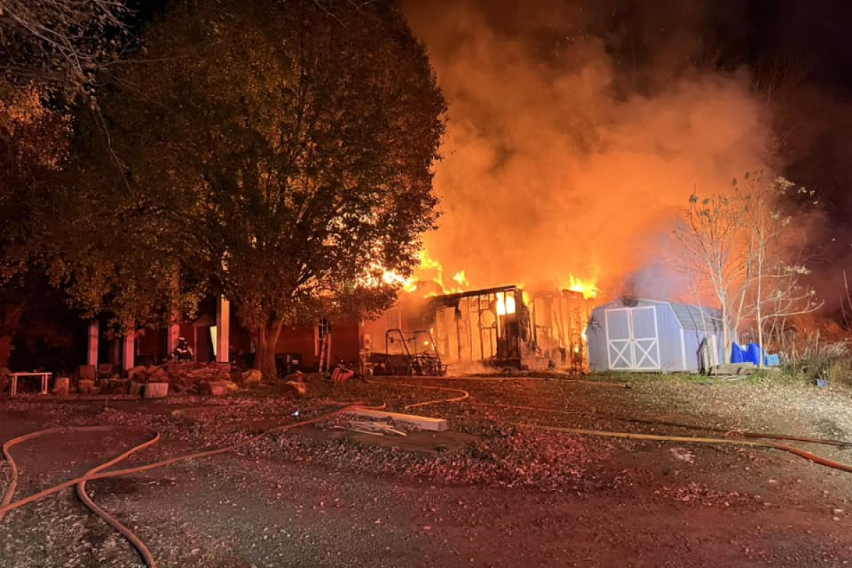 Marshall Road fire