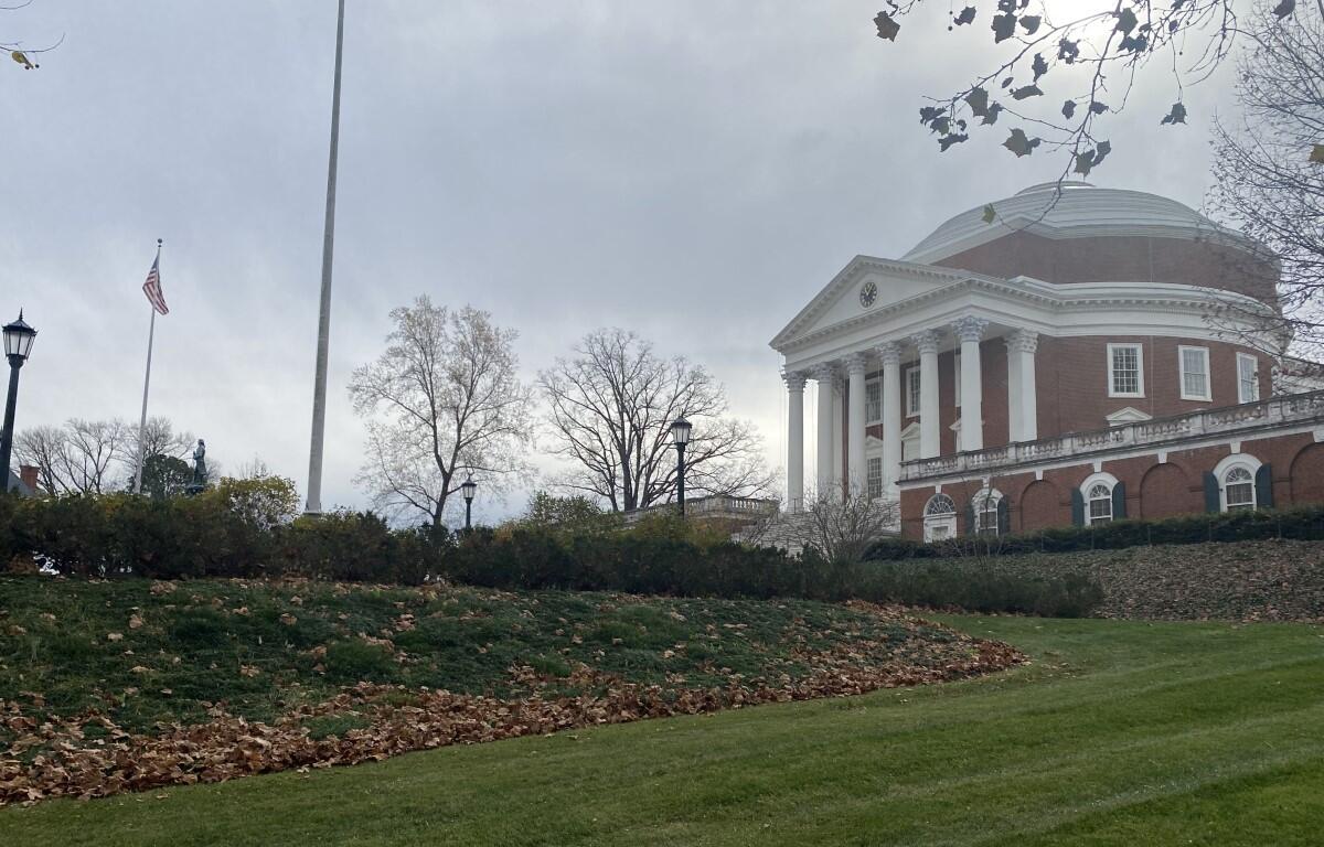 UVA Rotunda northwest view