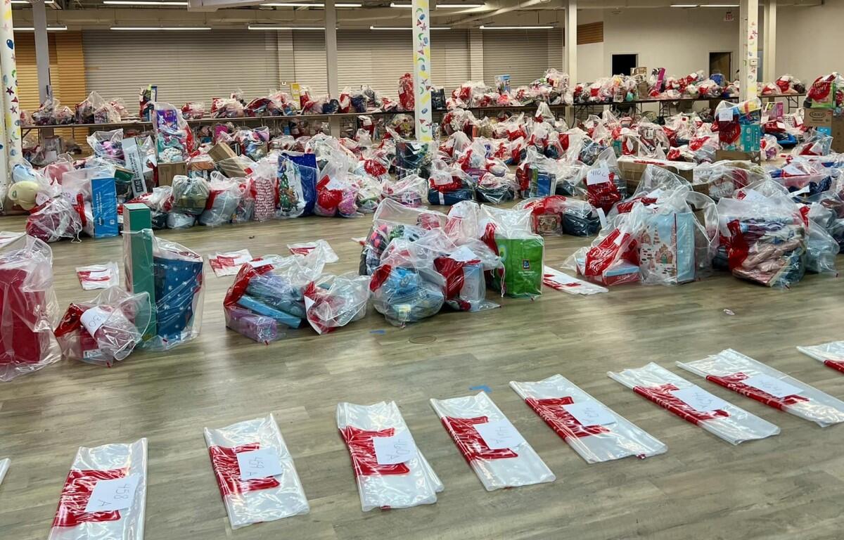Angel Tree gifts
